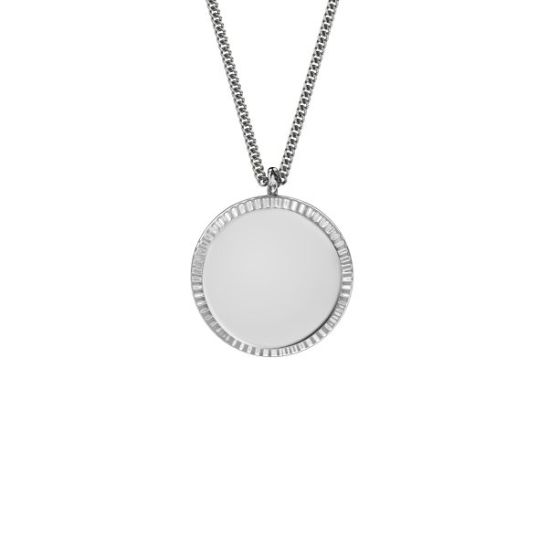 Fossil Ellis Stainless Steel Pendant Necklace - Preorder