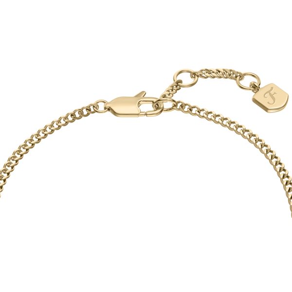 Fossil Ellis Gold-Tone Stainless Steel Chain Bracelet - Preorder