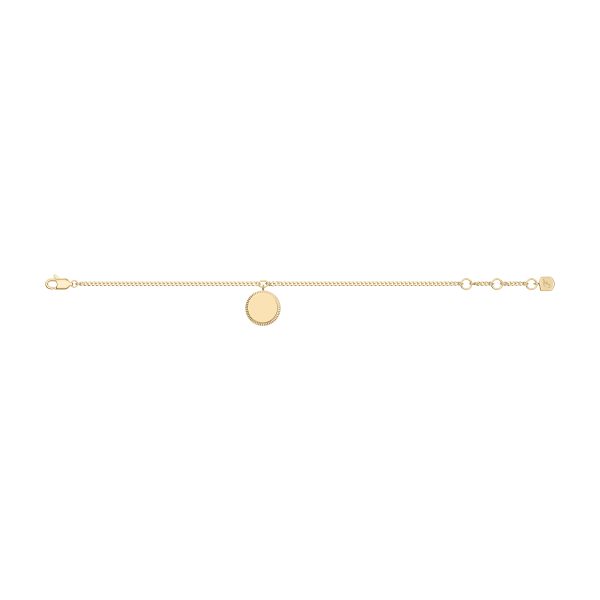 Fossil Ellis Gold-Tone Stainless Steel Chain Bracelet - Preorder