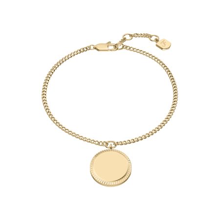 Fossil Ellis Gold-Tone Stainless Steel Chain Bracelet - Preorder