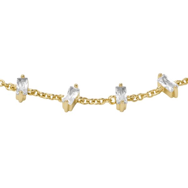 Fossil Hazel Gold-Tone Brass Chain Bracelet - Preorder