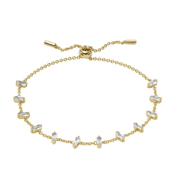 Fossil Hazel Gold-Tone Brass Chain Bracelet - Preorder