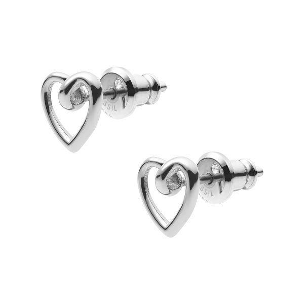 Fossil Sawyer Stainless Steel Stud Earrings - Preorder