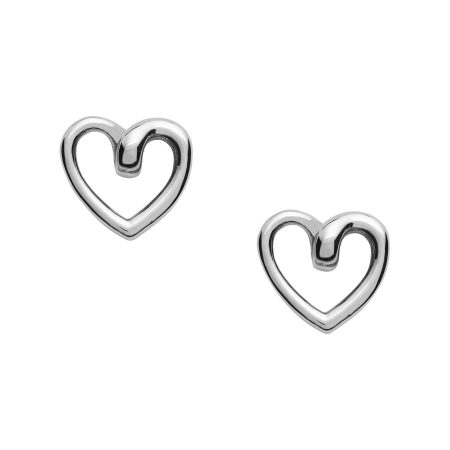Fossil Sawyer Stainless Steel Stud Earrings - Preorder