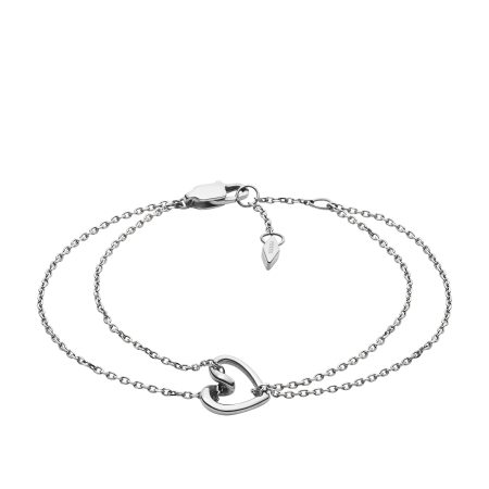 Fossil Sawyer Stainless Steel Chain Bracelet - Preorder