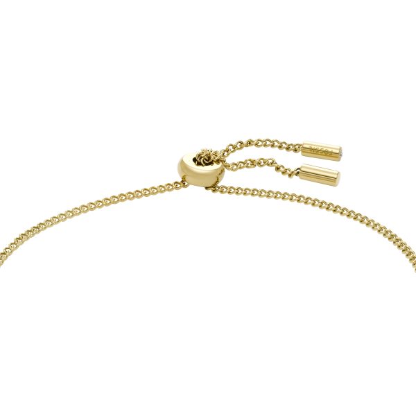 Fossil Hazel Icons Gold-Tone Stainless Steel Chain Bracelet - Preorder