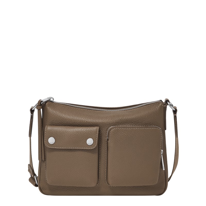 Fossil Jolie Maysen Leather Crossbody specific bag neutral color current year