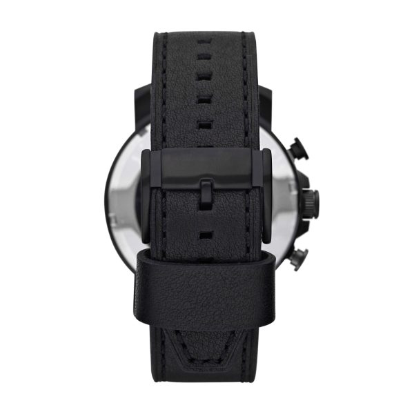 Fossil Nate 50mm Chronograph Leather Watch - Preorder