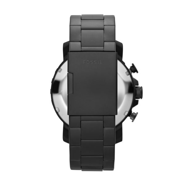 Fossil Nate 50mm Chronograph Stainless Steel Watch - Preorder