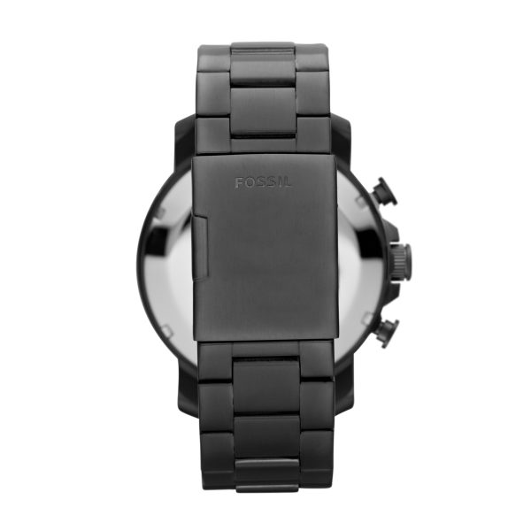 Fossil Nate 50mm Chronograph Stainless Steel Watch - Preorder