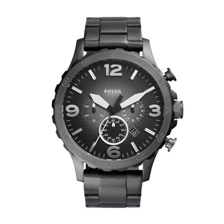 Fossil Nate 50mm Chronograph Stainless Steel Watch - Preorder