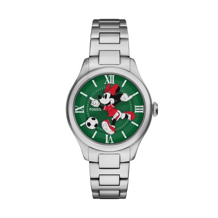 Fossil Disney x Fossil Limited-Edition Minnie Mouse 38mm Soccer Watch - Preorder