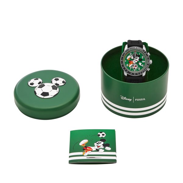 Fossil Disney x Fossil Limited-Edition Mickey Mouse 42mm Soccer Watch - Preorder