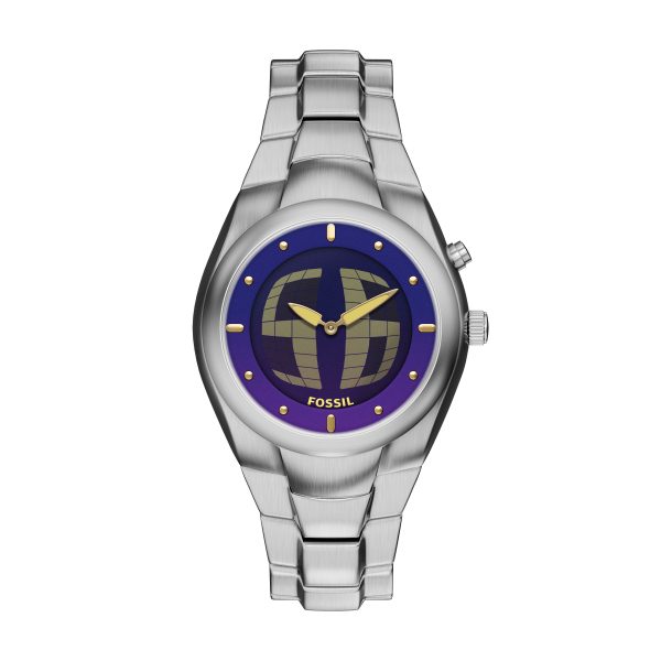 Fossil Y2K Big Tic 40mm Stainless Steel Watch - Preorder