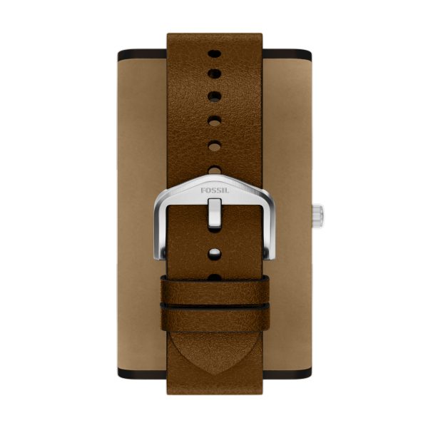 Fossil Y2K Big Tic 40mm Leather Watch - Preorder