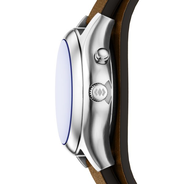 Fossil Y2K Big Tic 40mm Leather Watch - Preorder