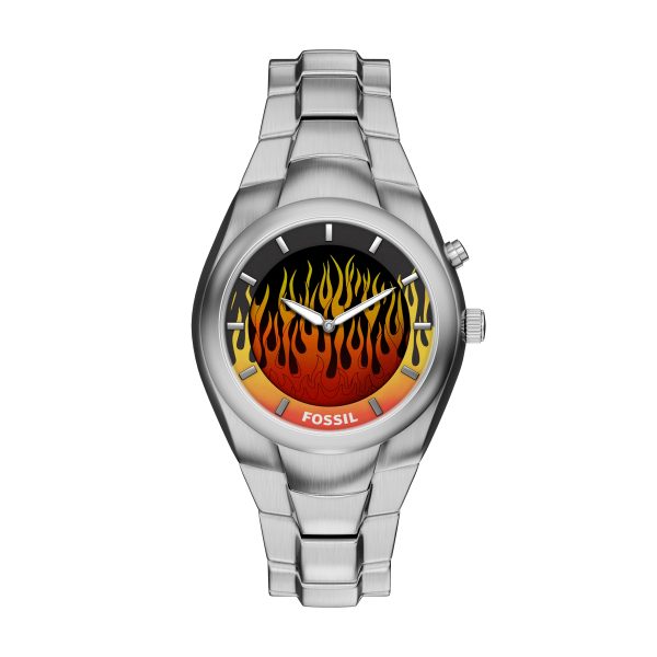 Fossil Y2K Big Tic 40mm Stainless Steel Watch - Preorder