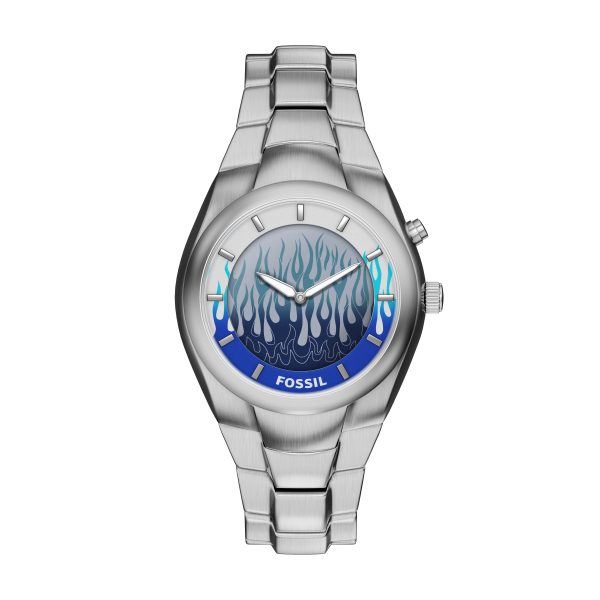Fossil Y2K Big Tic 40mm Stainless Steel Watch - Preorder