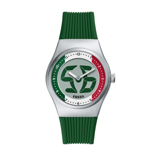 Fossil World Flags Big Tic 40mm Mexico Watch - Preorder