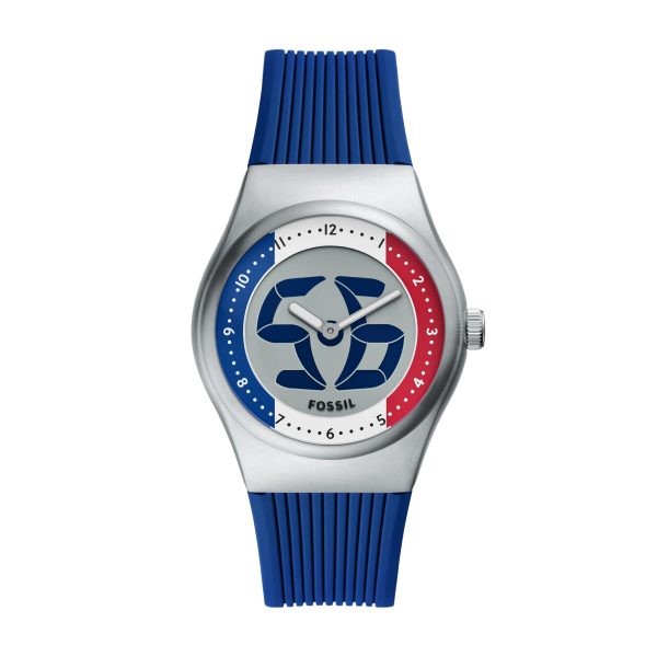 Fossil World Flags Big Tic 40mm France Watch - Preorder
