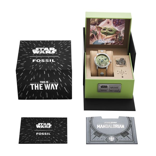 Fossil Limited Edition Star Wars™ Grogu™ 38mm Neutra Watch Set - Preorder