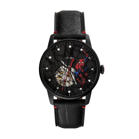 Fossil Marvel x Fossil Limited-Edition Spider-Man 42mm Automatic Watch - Preorder