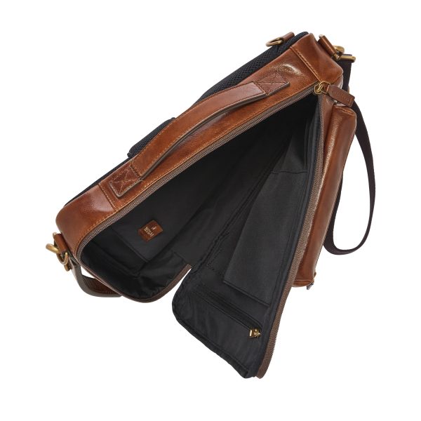 Fossil Buckner Leather Commuter Bag - Preorder