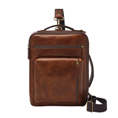 Fossil Buckner Leather Commuter Bag - Preorder