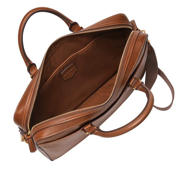 Fossil Asher Leather Briefcase - Preorder