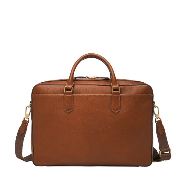 Fossil Asher Leather Briefcase - Preorder