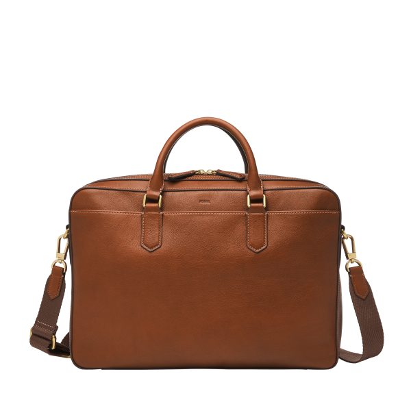 Fossil Asher Leather Briefcase - Preorder