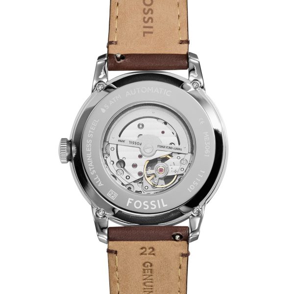 Fossil Townsman 45mm Automatic Leather Watch - Preorder