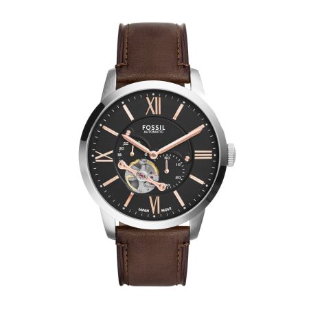 Fossil Townsman 45mm Automatic Leather Watch - Preorder