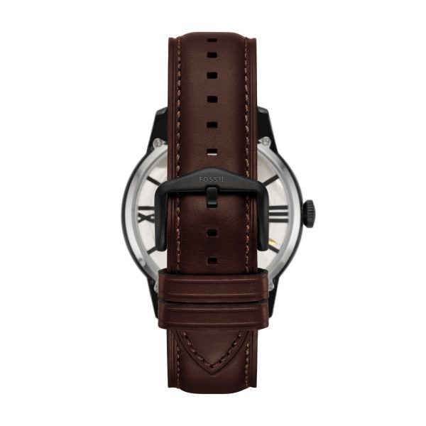 Fossil Townsman 44mm Automatic Leather Watch - Preorder