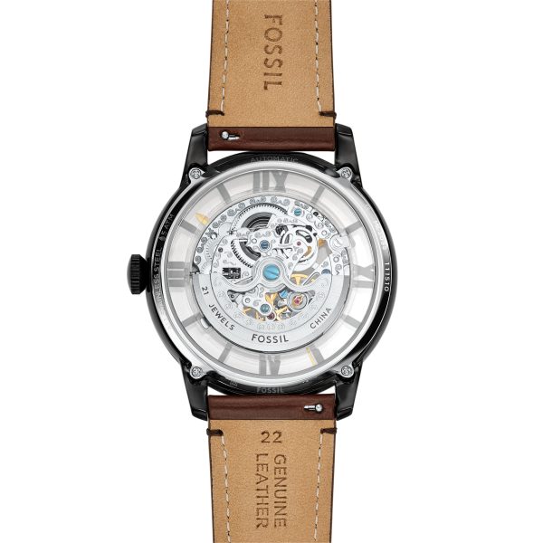 Fossil Townsman 44mm Automatic Leather Watch - Preorder