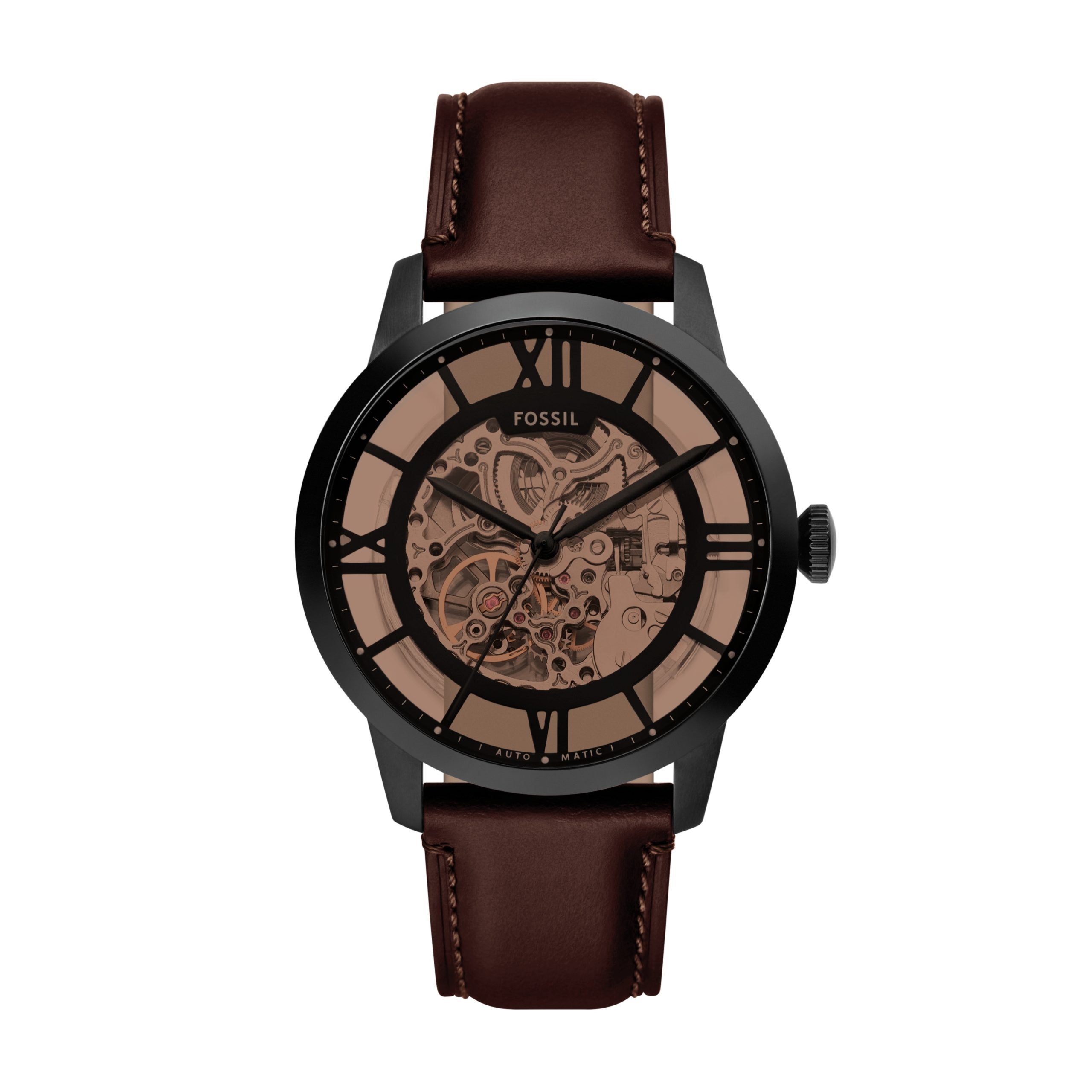 Fossil Townsman 44mm Automatic Leather Watch - Preorder - Image 35