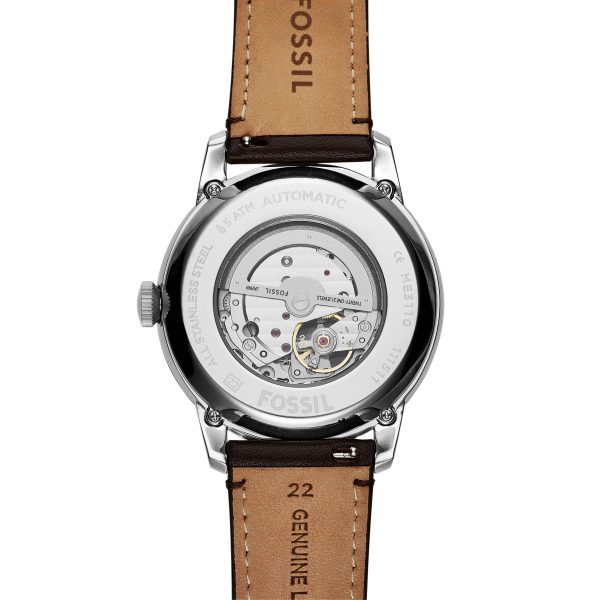 Fossil Townsman 44mm Automatic Leather Watch - Preorder