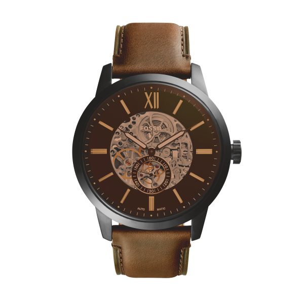 Fossil Townsman 48mm Automatic Leather Watch - Preorder