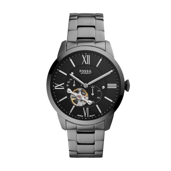 Fossil Townsman 44mm Automatic Stainless Steel Watch - Preorder