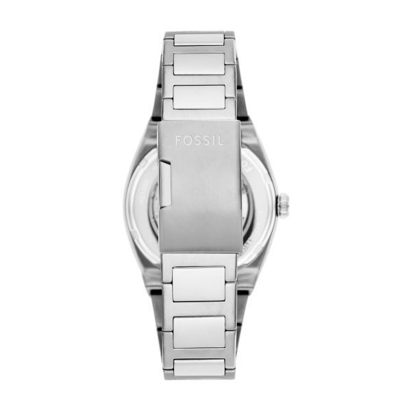 Fossil Everett 42mm Automatic Stainless Steel Watch - Preorder