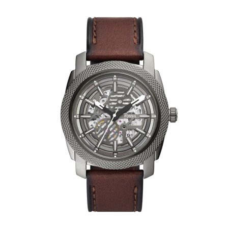 Fossil Machine 45mm Automatic LiteHide™ Leather Watch - Preorder