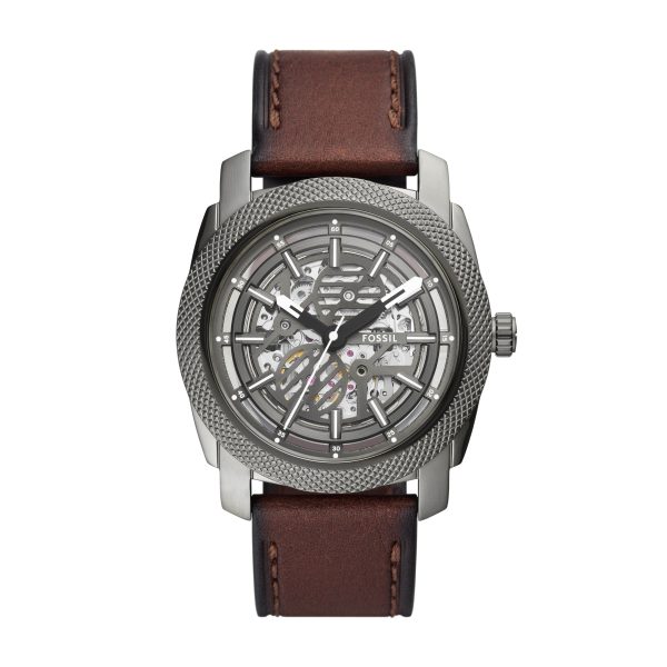 Fossil Machine 45mm Automatic LiteHide™ Leather Watch - Preorder
