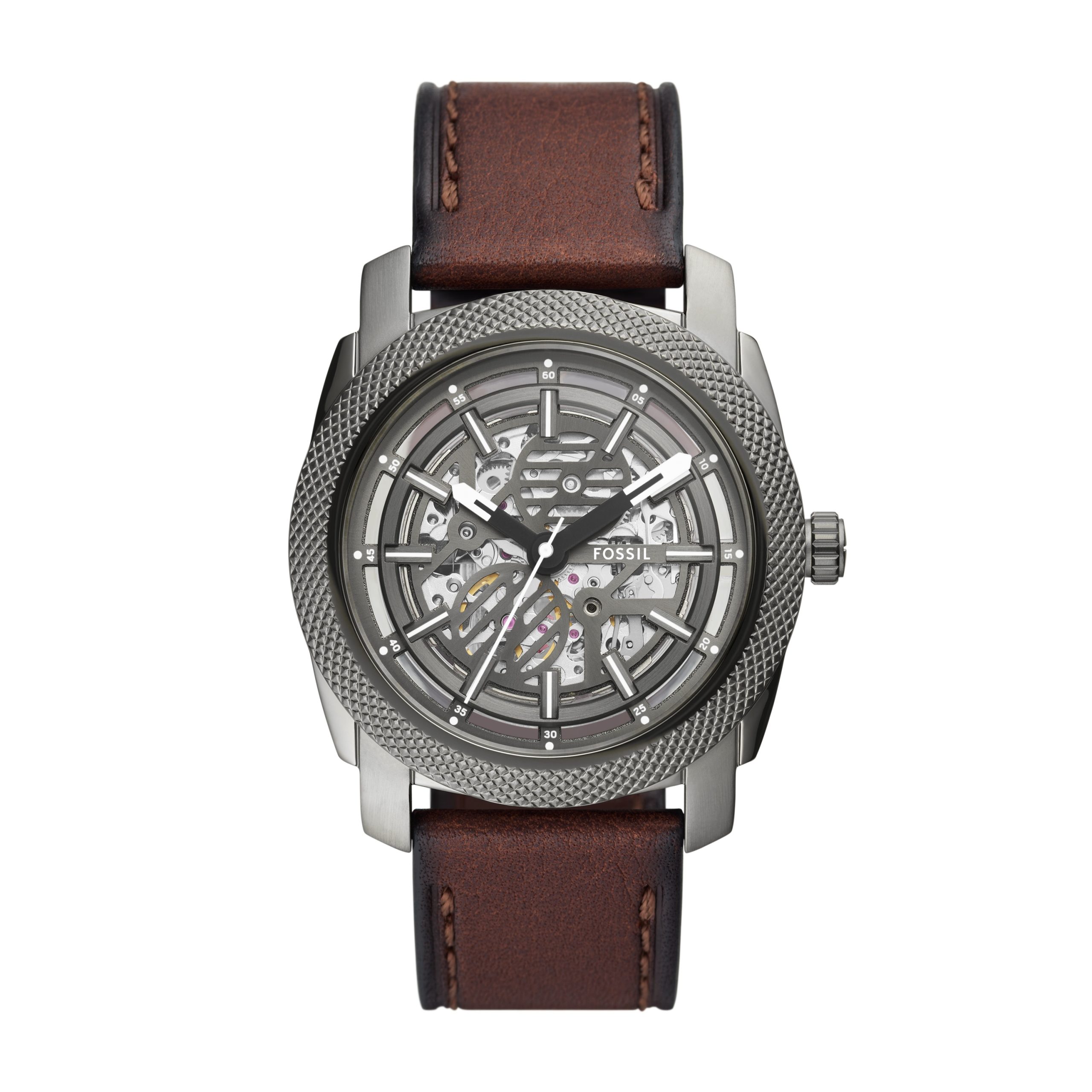 Fossil Machine 45mm Automatic LiteHide™ Leather Watch - Preorder