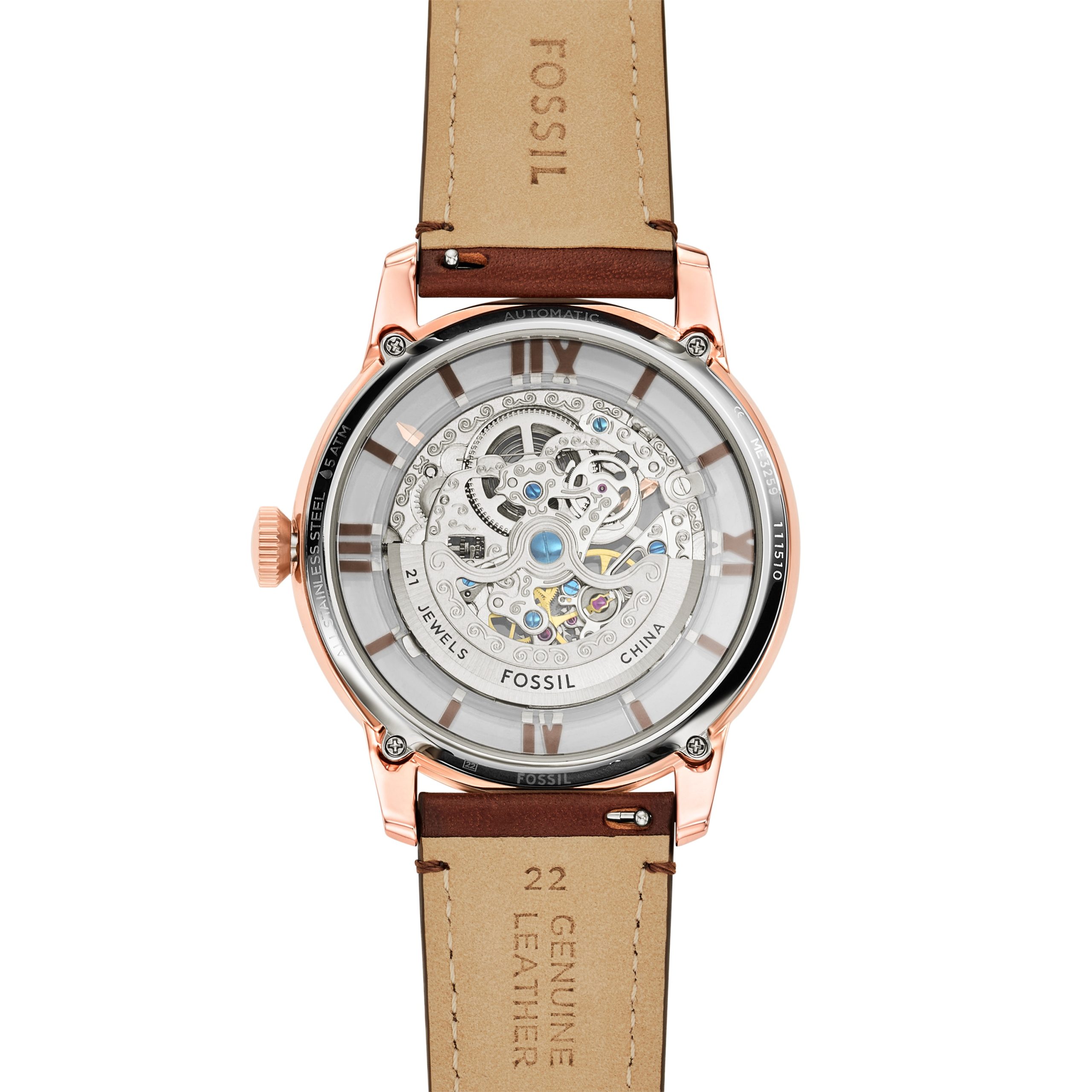Fossil Townsman 44mm Automatic Leather Watch - Preorder - Image 18