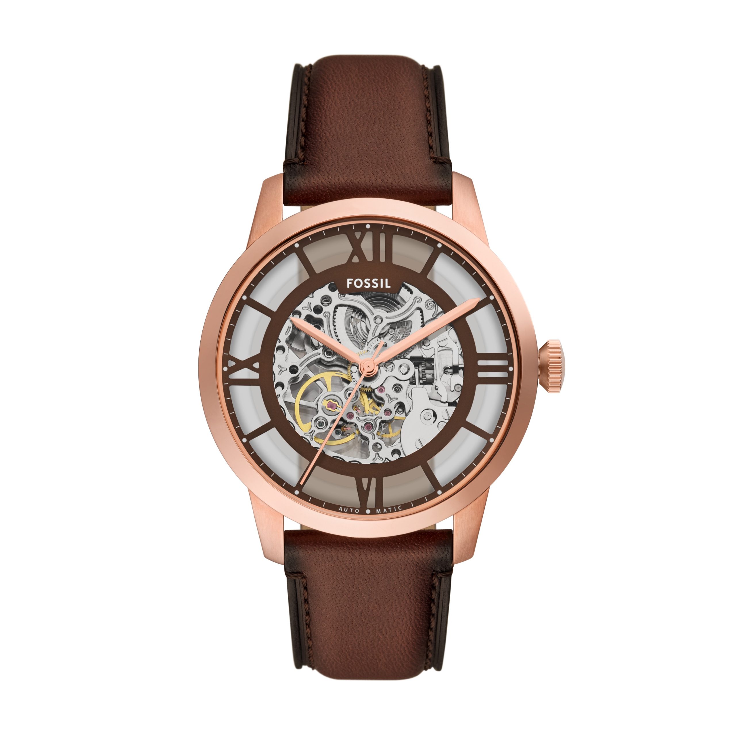 Fossil Townsman 44mm Automatic Leather Watch - Preorder - Image 15