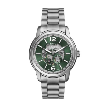 Fossil Heritage 43mm Automatic Stainless Steel Watch - Preorder