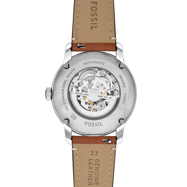 Fossil Heritage 43mm Automatic Leather Watch - Preorder