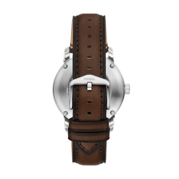 Fossil Heritage 43mm Automatic Leather Watch - Preorder