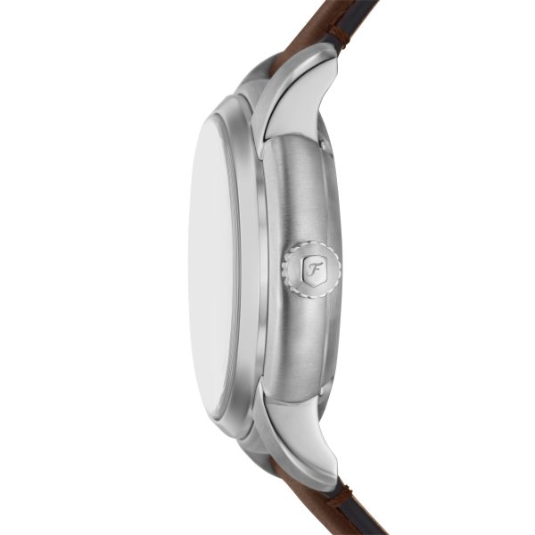 Fossil Heritage 43mm Automatic Leather Watch - Preorder