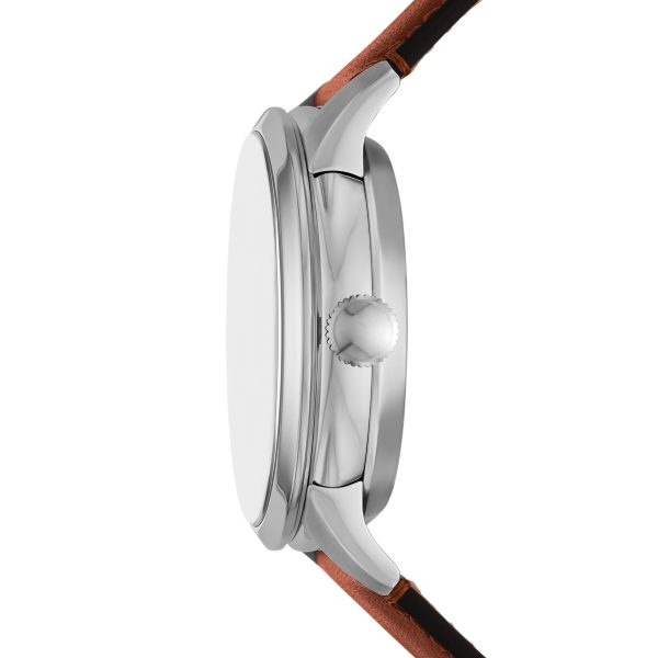 Fossil Townsman 44mm Automatic Leather Watch - Preorder